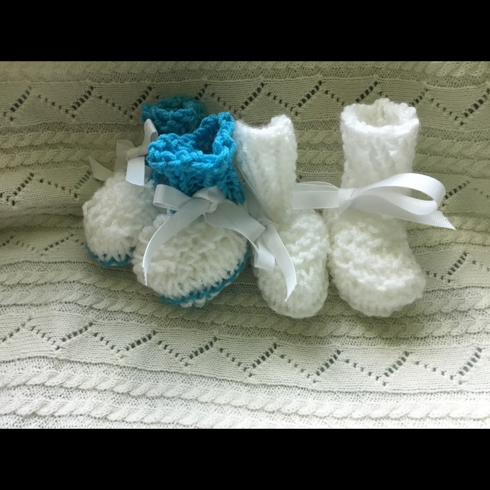 Baby boots 2 pairs